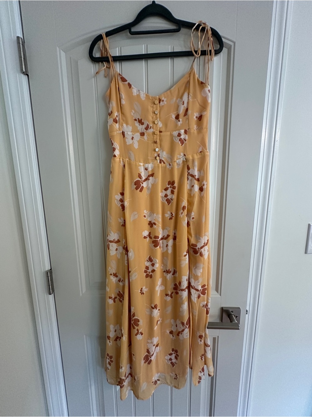 (NWT) Abercrombie & Fitch - Tie Strap Corset Midi Dress